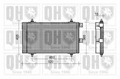 QUINTON HAZELL qcn459 -  Конденсатор, кондиционер